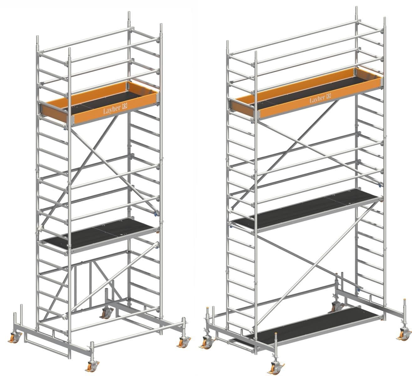 Item image: Rollgerüst, Gerüst-Höhe bis 5,5 m, Länge ca. 2 m