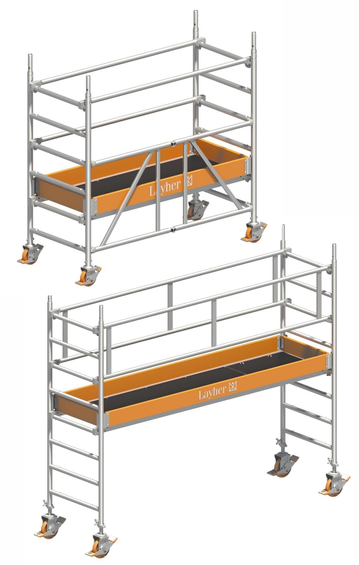 Item image: Rollgerüst, Gerüst-Höhe bis 2,5 m, Länge ca. 2 m