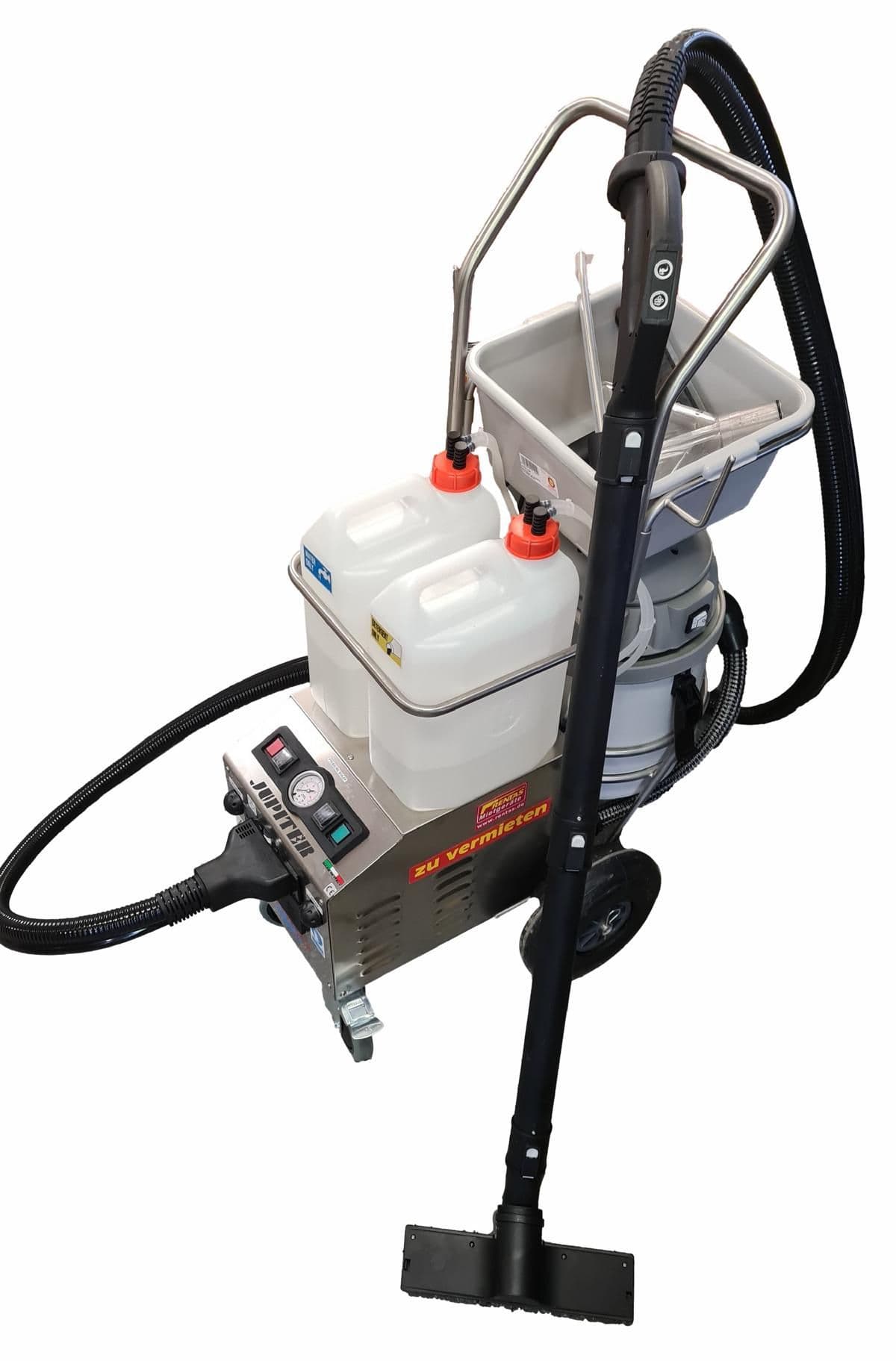 Item image: Dampfreiniger mit Absaugung, 9 bar