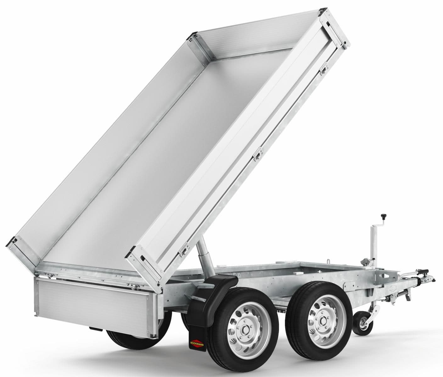 Item image: Anhänger, Rückwärtskipper, zul. GG 2.700 kg, Nutzlast max. 2.055 kg, Ladefläche 3,06 x 1,70 m