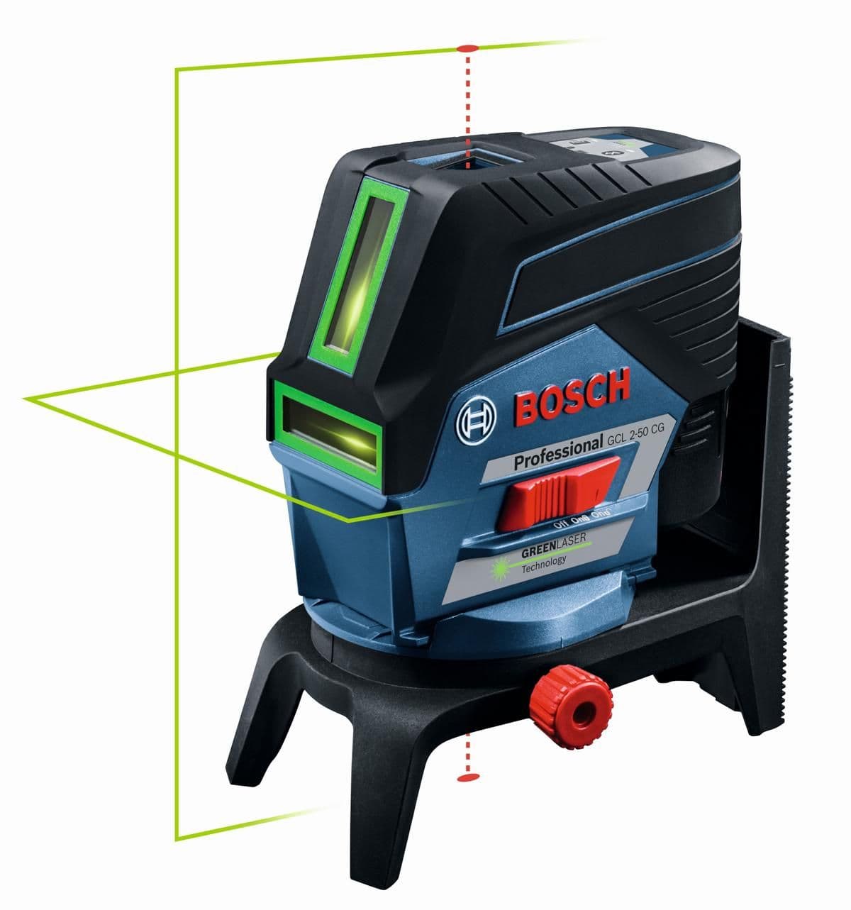Item image: Kreuzlinienlaser mit Empfänger, 50 m