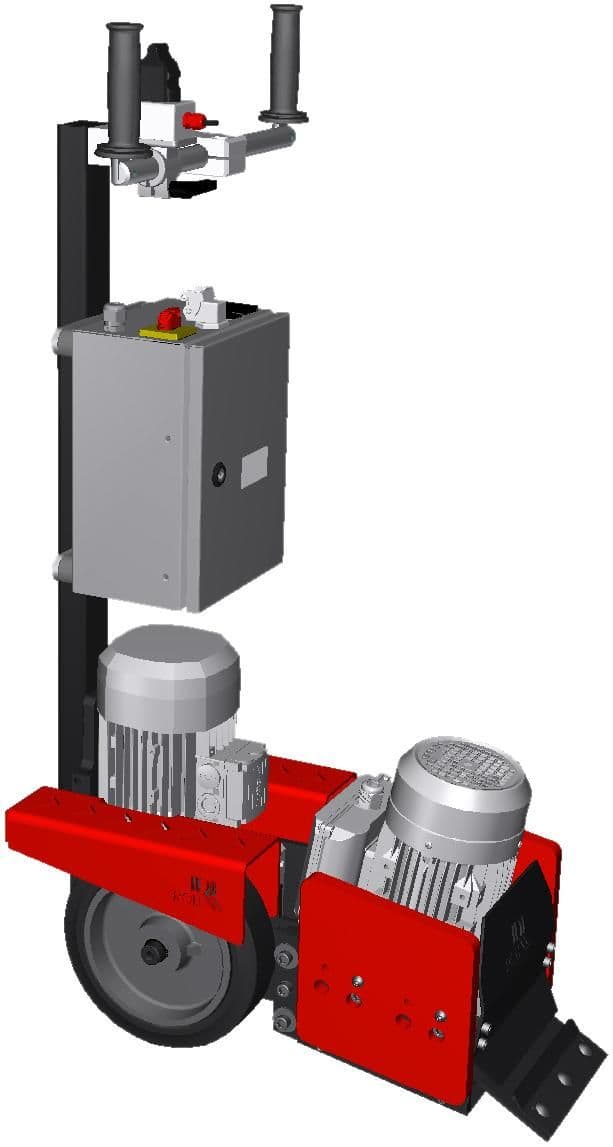 Item image: Teppichstripper mit Antrieb, 95 kg