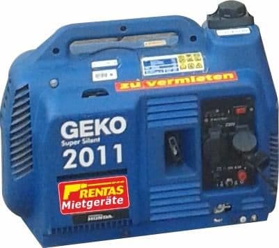 Item image: Stromerzeuger schallgedämpft, 1,7 kVA / 230 V, asynchron