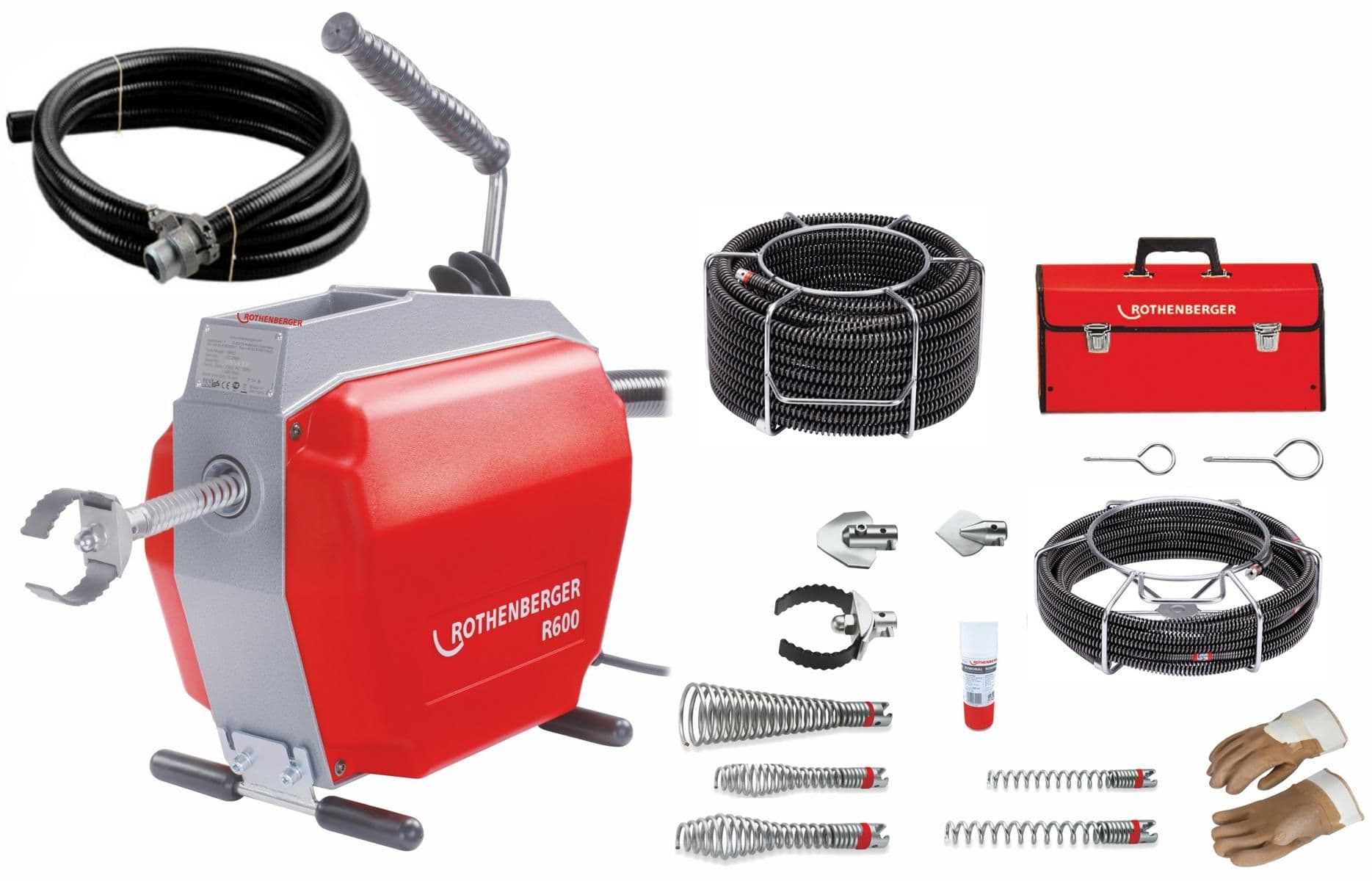 Item image: Rohrreinigungsmaschine bis 20 m, Elektro
