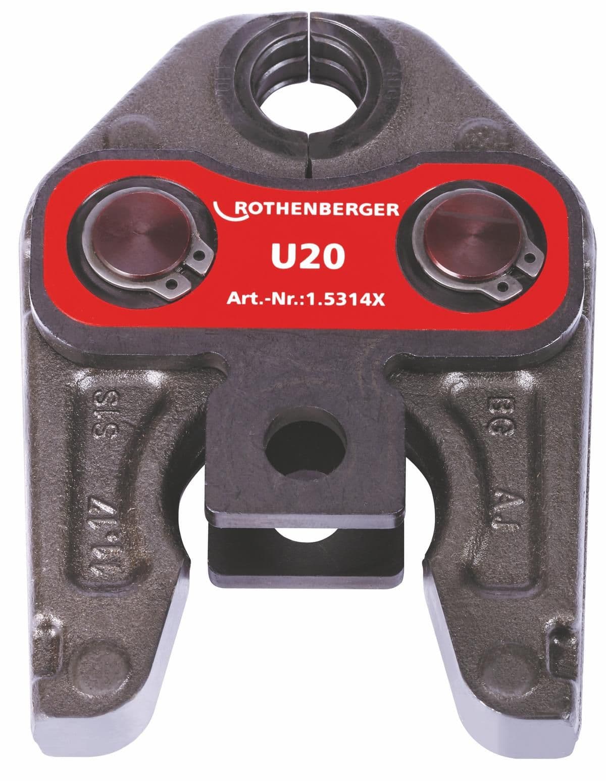 Item image: Fitting Pressbacke U-Kontur, Größen 16, 20, 25 mm